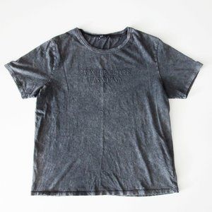 Women's Zara Distressed Mineral Wash Tee